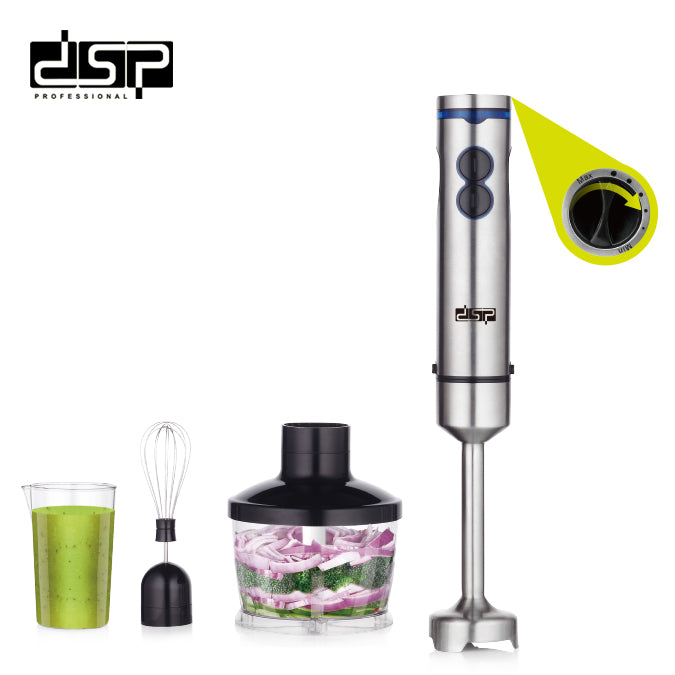 Set Blender Electric Multifuncțional 4 în 1 - 700W - Blender, Tocator, Tel, Cana