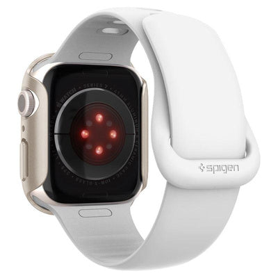 Husă Spigen Thin Fit pentru Apple Watch 7 (41mm) - Starlight