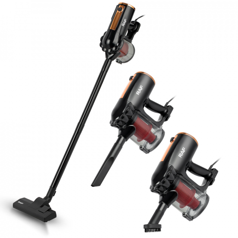 Aspirator Vertical RAF R.8672 Pro 3 în 1, 600W – Performanță și Versatilitate la Curățenie