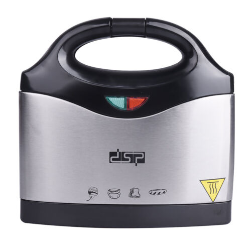 Sandwich Maker Multifuncțional, cu Termostat și Sistem de Siguranță