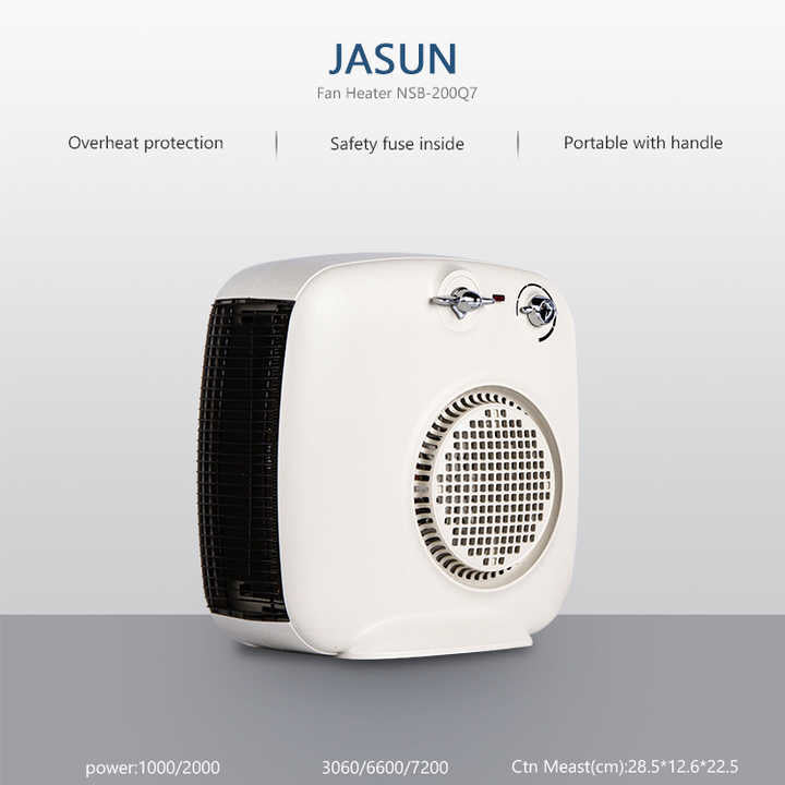 Mini Aerotermă Electrică Jasun Q7 Portabilă 2000W – Compactă și Eficientă