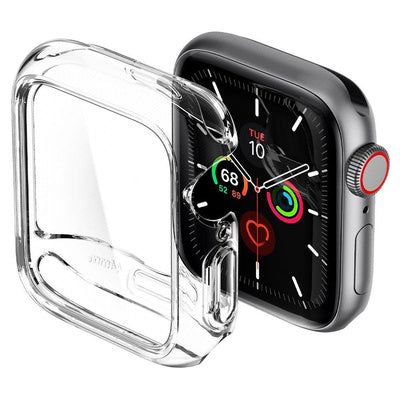 Husă Spigen Ultra Hybrid pentru Apple Watch 4/5/6/SE (44mm) - Transparent