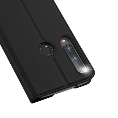Husa DUX DUCIS Skin Pro Bookcase pentru Huawei P40 Lite E - Negru