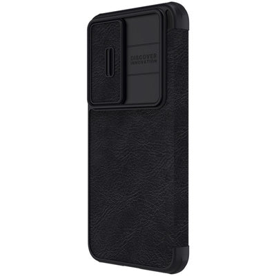 Husă Nillkin Qin Leather Pro pentru Samsung Galaxy S23+ - Negru