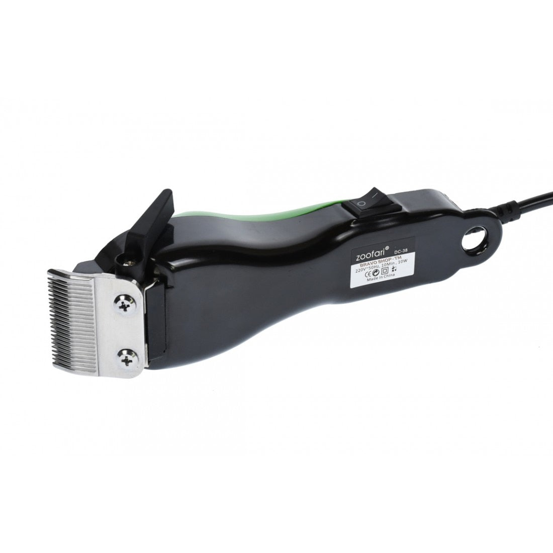 Mașină de Tuns Câini Zoofari – Cu Cablu, 220V, Motor Oscilant 10W