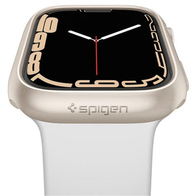 Husă Spigen Thin Fit pentru Apple Watch 7 (41mm) - Starlight