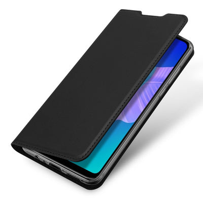 Husa DUX DUCIS Skin Pro Bookcase pentru Huawei P40 Lite E - Negru