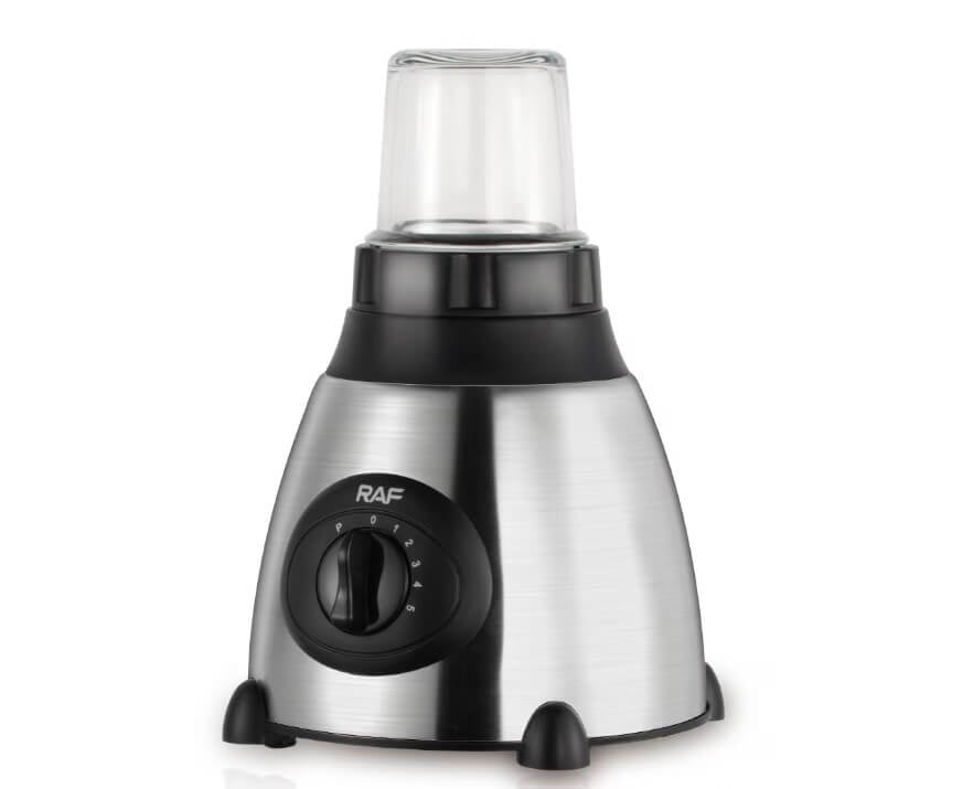 Blender RAF 367 pentru fructe si legume, macinat cafea, 450 W, 6 lame, 1.5 l