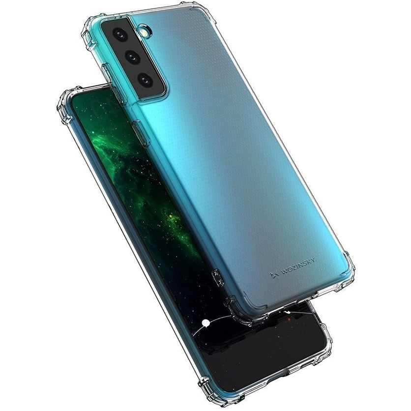 Husă Wozinsky Anti-Shock cu protecție de nivel militar pentru Samsung Galaxy S21 FE - Transparent