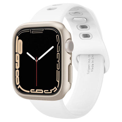 Husă Spigen Thin Fit pentru Apple Watch 7 (41mm) - Starlight