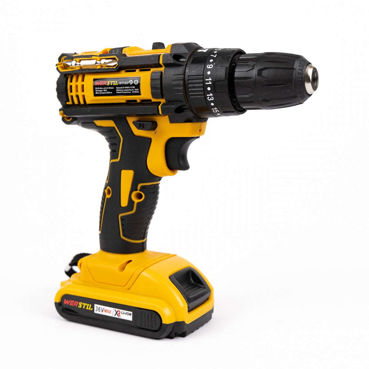 Trusa Bormasina cu Percutie, 2 Acumulatori, 36V, 30 Accesorii