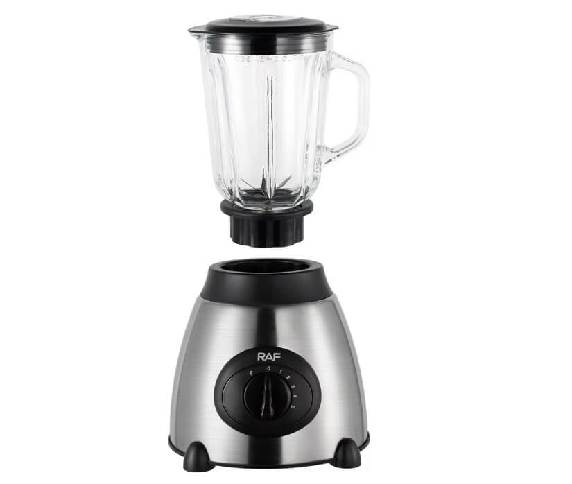 Blender RAF 367 pentru fructe si legume, macinat cafea, 450 W, 6 lame, 1.5 l