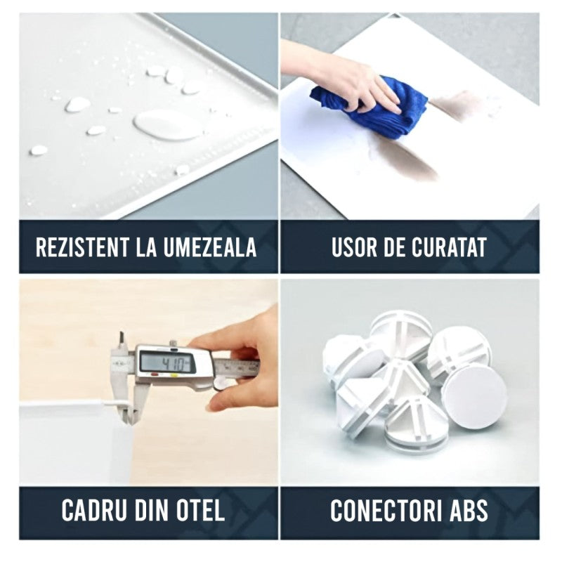 Dulap Modular pentru Camera Copiilor, 6 Uși, 110x74x37cm