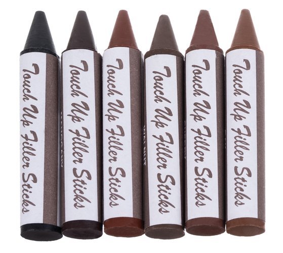 Set de Reparații Mobilier - 6 Markere - KIT PENTRU REPARAREA MOBILIERULUI ȘI A PANOURILOR