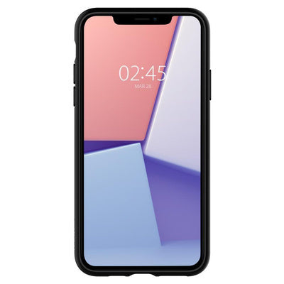 Husă Spigen Ultra Hybrid pentru iPhone 11, Negru Mat
