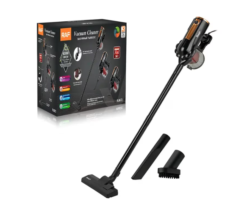 Aspirator Vertical RAF R.8672 Pro 3 în 1, 600W – Performanță și Versatilitate la Curățenie