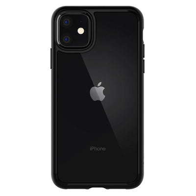 Husă Spigen Ultra Hybrid pentru iPhone 11, Negru Mat