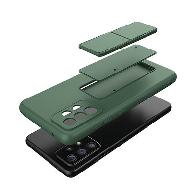 Wozinsky Kickstand Case din Silicon cu Suport pentru Xiaomi Redmi Note 11 Pro - Roz