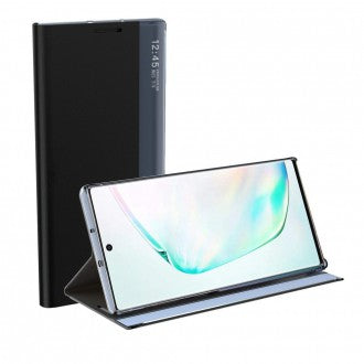 Husă Tip Carte New Sleep cu Funcție Kickstand pentru Samsung Galaxy S20 FE 5G, Albastru