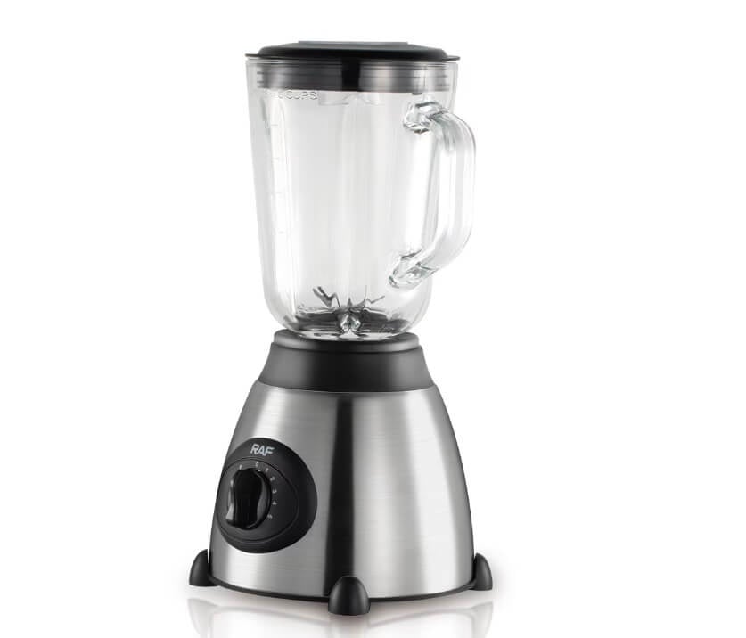 Blender RAF 367 pentru fructe si legume, macinat cafea, 450 W, 6 lame, 1.5 l