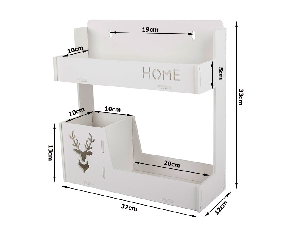 Raft Organizator pentru Baie sau Bucătărie, cu 3 Compartimente
