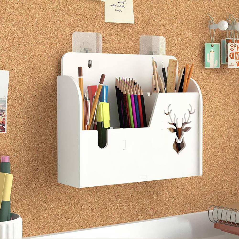 Raft Organizator de Perete Alb