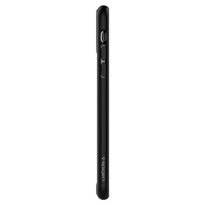 Husă Spigen Ultra Hybrid pentru iPhone 11, Negru Mat