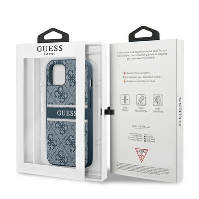 Carcasă Originala Guess 4G Stripe pentru iPhone 13