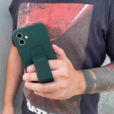 Husă Wozinsky Kickstand din Silicon cu Suport pentru iPhone 13, Roz