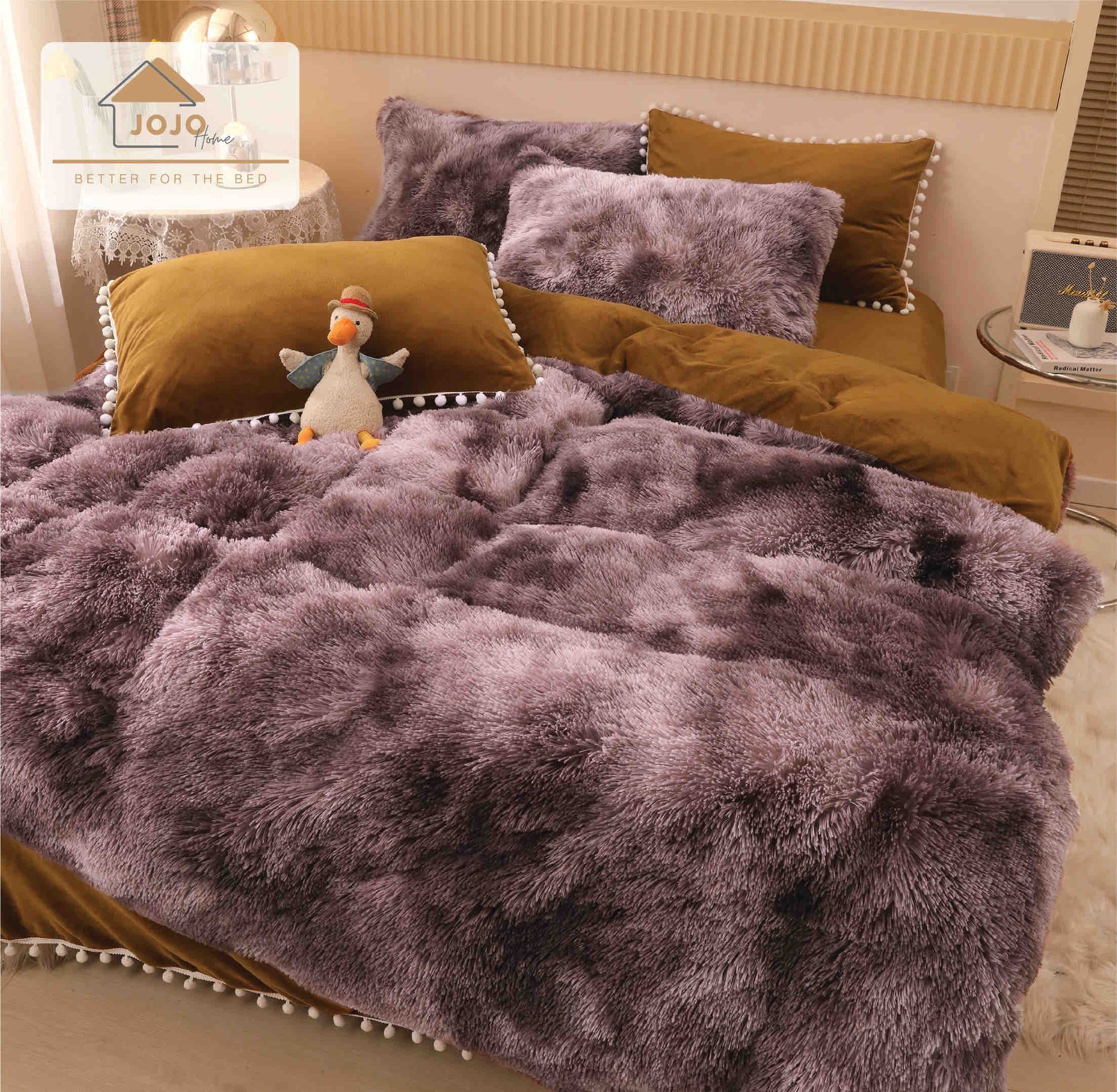 Lenjerie de pat dublu, pufoasă COCOLINO Fluffy