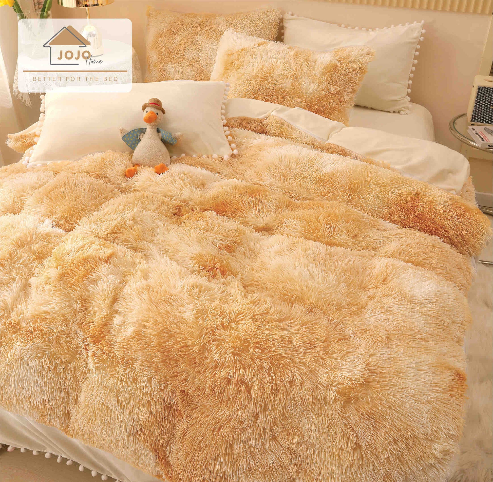 Lenjerie de pat dublu, pufoasă COCOLINO Fluffy