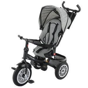 Tricicleta 4 în 1 rotativă cu poziție de somn Little Bird