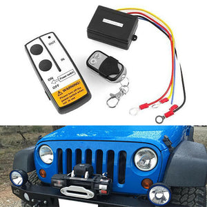 Modul cu 2 telecomenzi Wireless pentru actionare Troliu, destinatie Off-Road, ATV, SSV, QUAD (AVX-T290519-8)-0