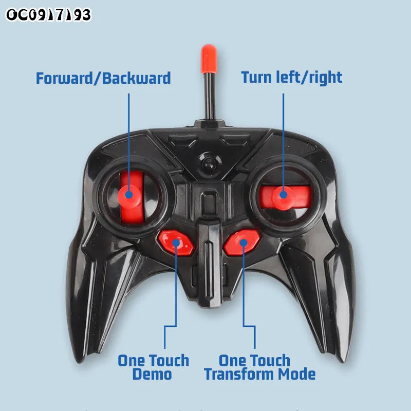 Mașinuță de jucărie cu telecomandă Transformers Prime1, Scală 1:18, Transformabilă în Robot