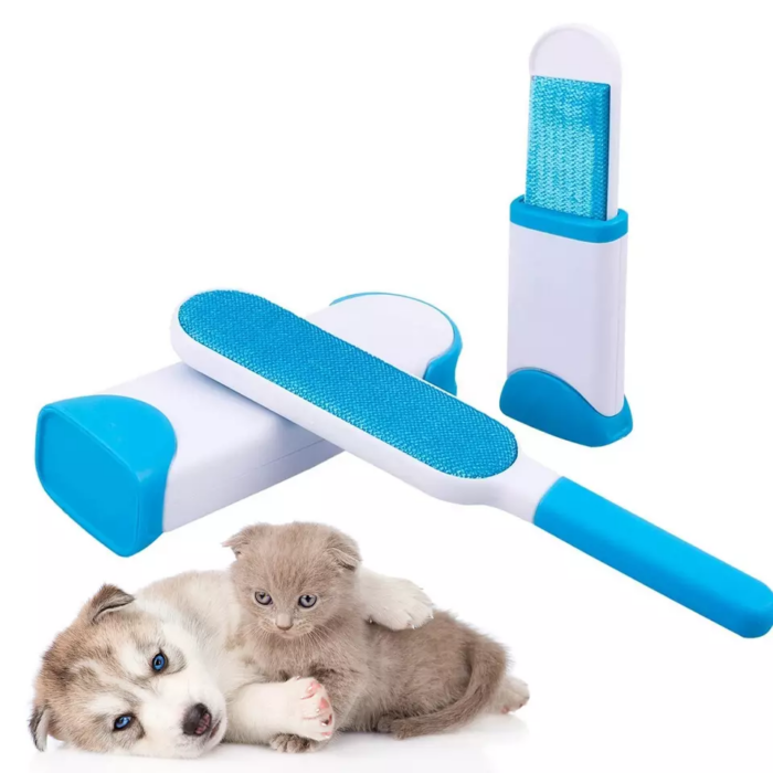 Set Pet Cleaner – Fur Wizard + Perie 3 în 1 cu Aburi pentru Animale de Companie