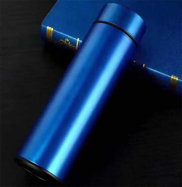 Termos de călătorie pentru mașină, inteligent, cu afișaj LCD și control al temperaturii