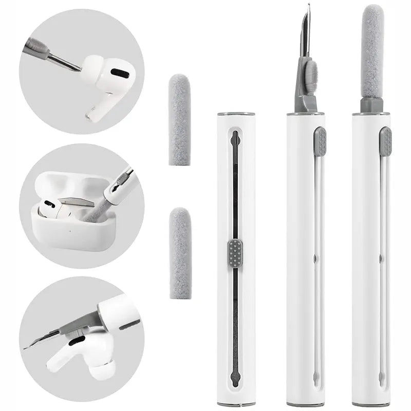 Kit de Curățare 3 în 1 pentru Casti, AirPods, Telefon și Tastatură