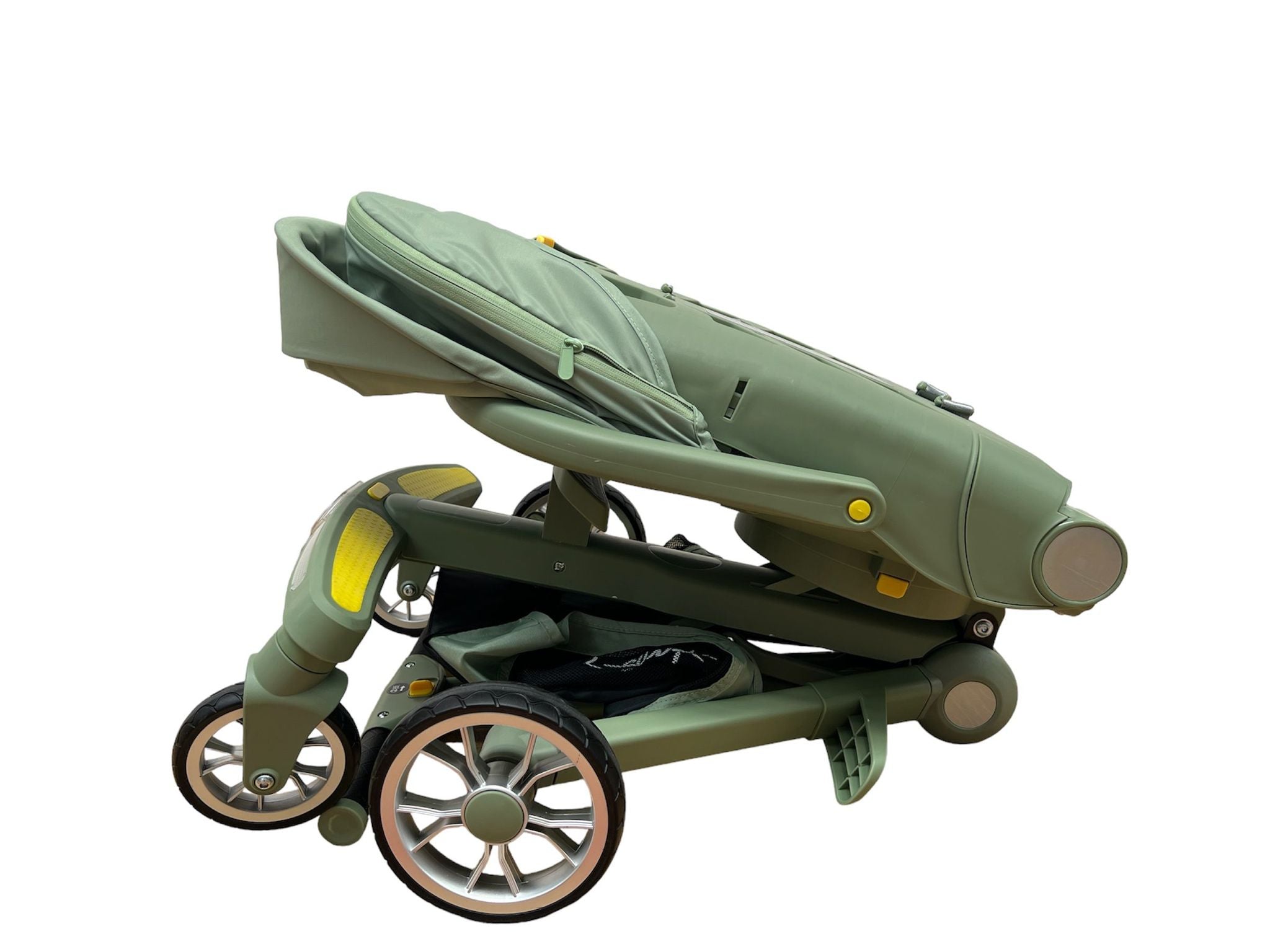 Carucior muzical pentru bebeluși compact și ușor, cu scaun reversibil si 3 pozitii de inclinare, 1-3 ani, C2