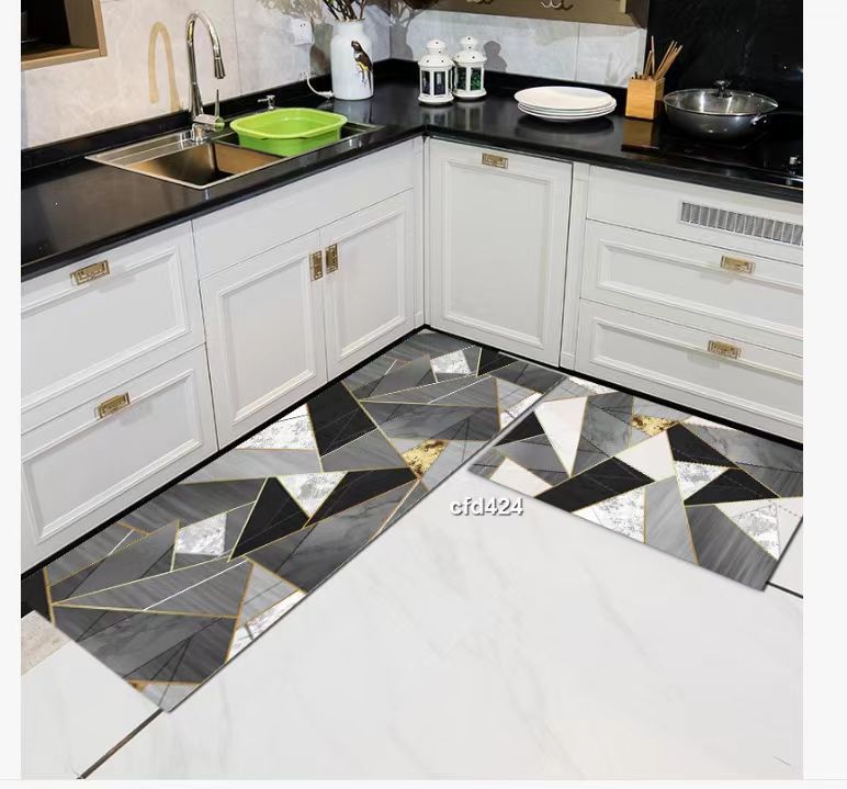 Set 2 Covorașe Bucătărie, 50x70cm & 50x120cm, Diferite Modele