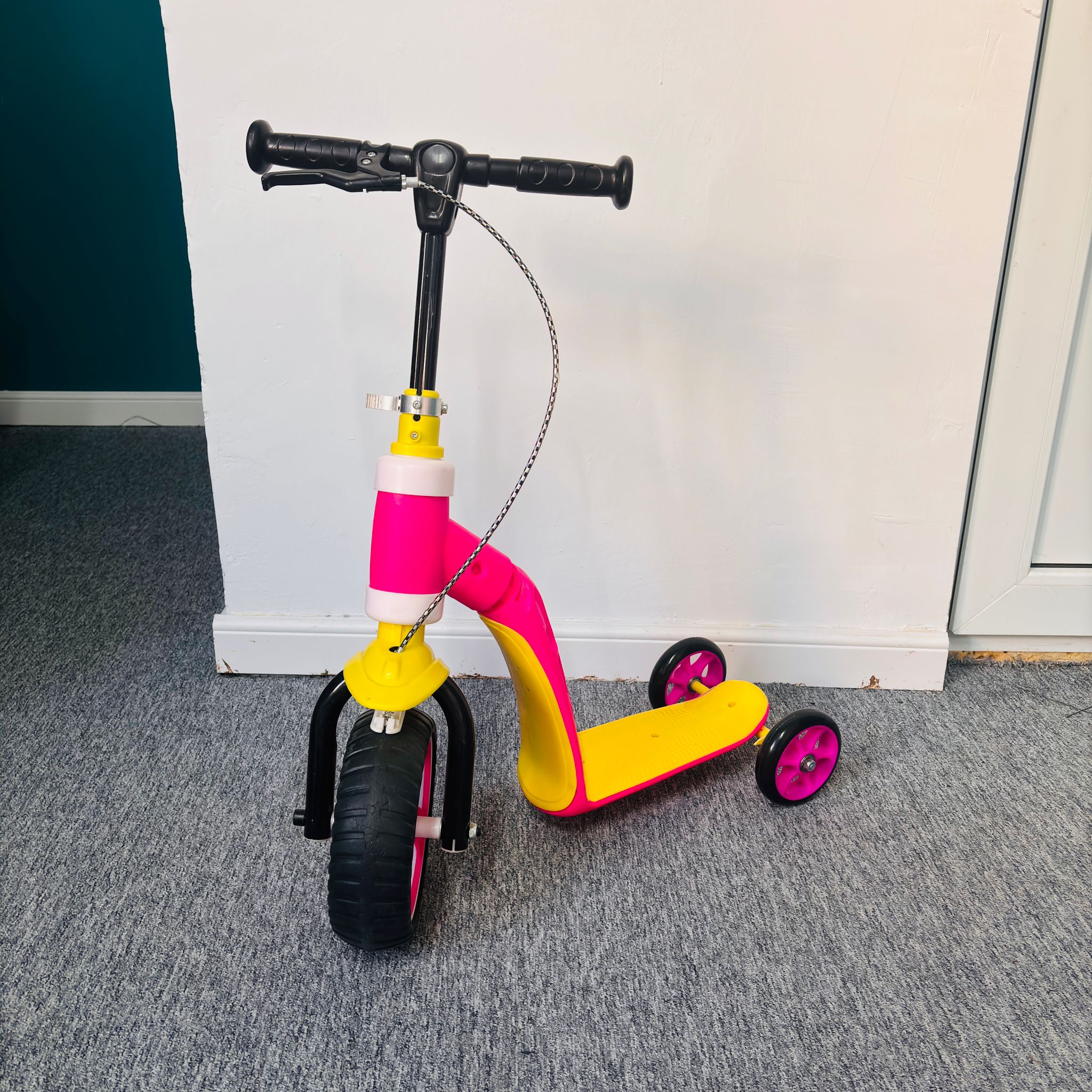 Trotineta transformabila 2 in 1 pentru copii, 1-4 ani, B02 - RESIGILATA