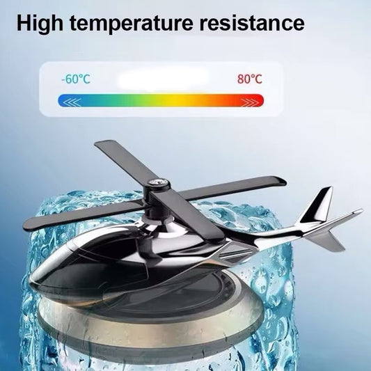 Odorizant Auto Elicopter - Cu Incarcare Solara, Baza Antiderapanta