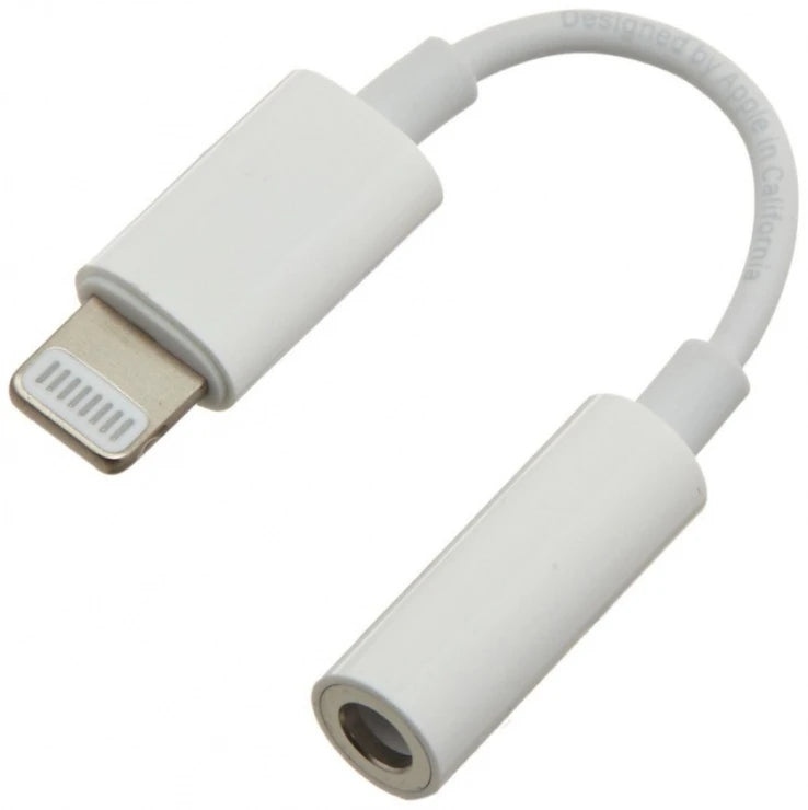 Adaptor audio Lightning - Jack 3.5mm, alb