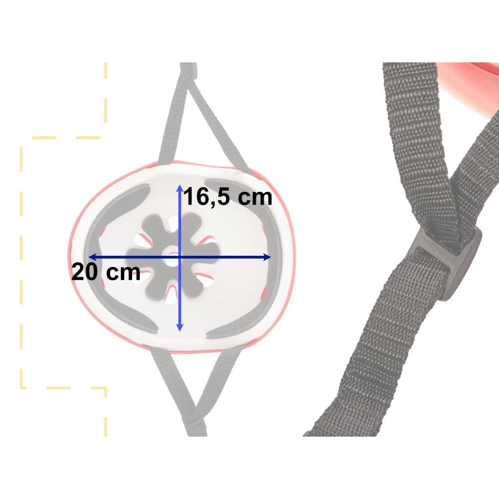 Set Protectie pentru copii, 7 piese, model SKATEBOARD, culoarea Rosie-2