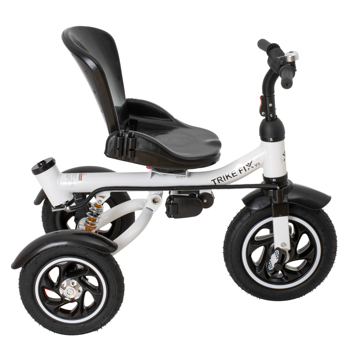 Tricicleta si Carucior pentru copii Premium TRIKE FIX V3 culoare Gri-33