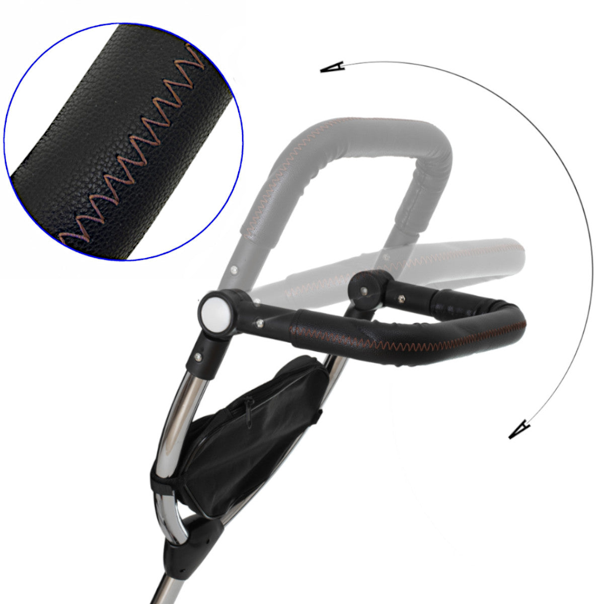 Tricicleta si Carucior pentru copii Premium TRIKE FIX V3 culoare Gri-27