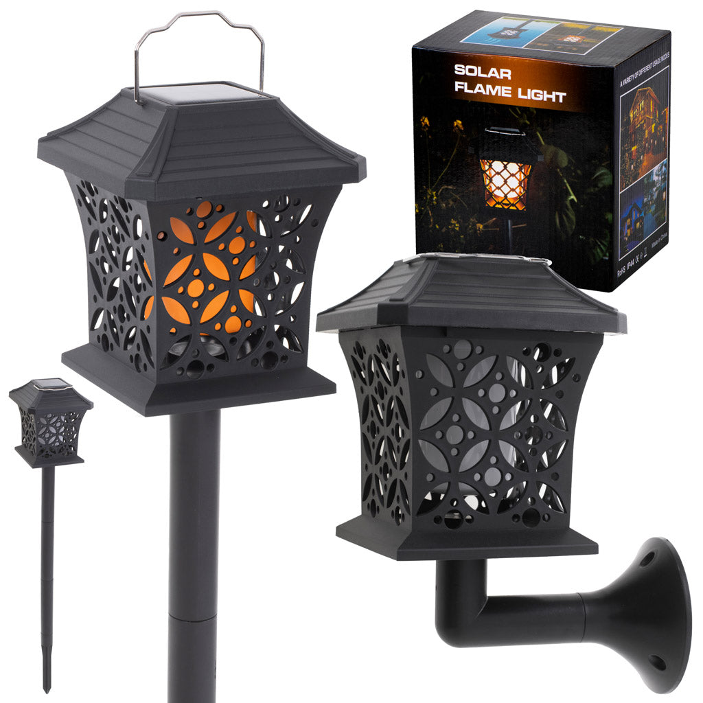 Lampa solara de exterior "COMBO" cu 12 LED-uri cu posibilitate de montaj la sol sau pe perete-0