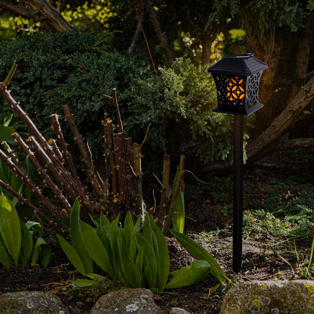 Lampa solara de exterior "COMBO" cu 12 LED-uri cu posibilitate de montaj la sol sau pe perete-2