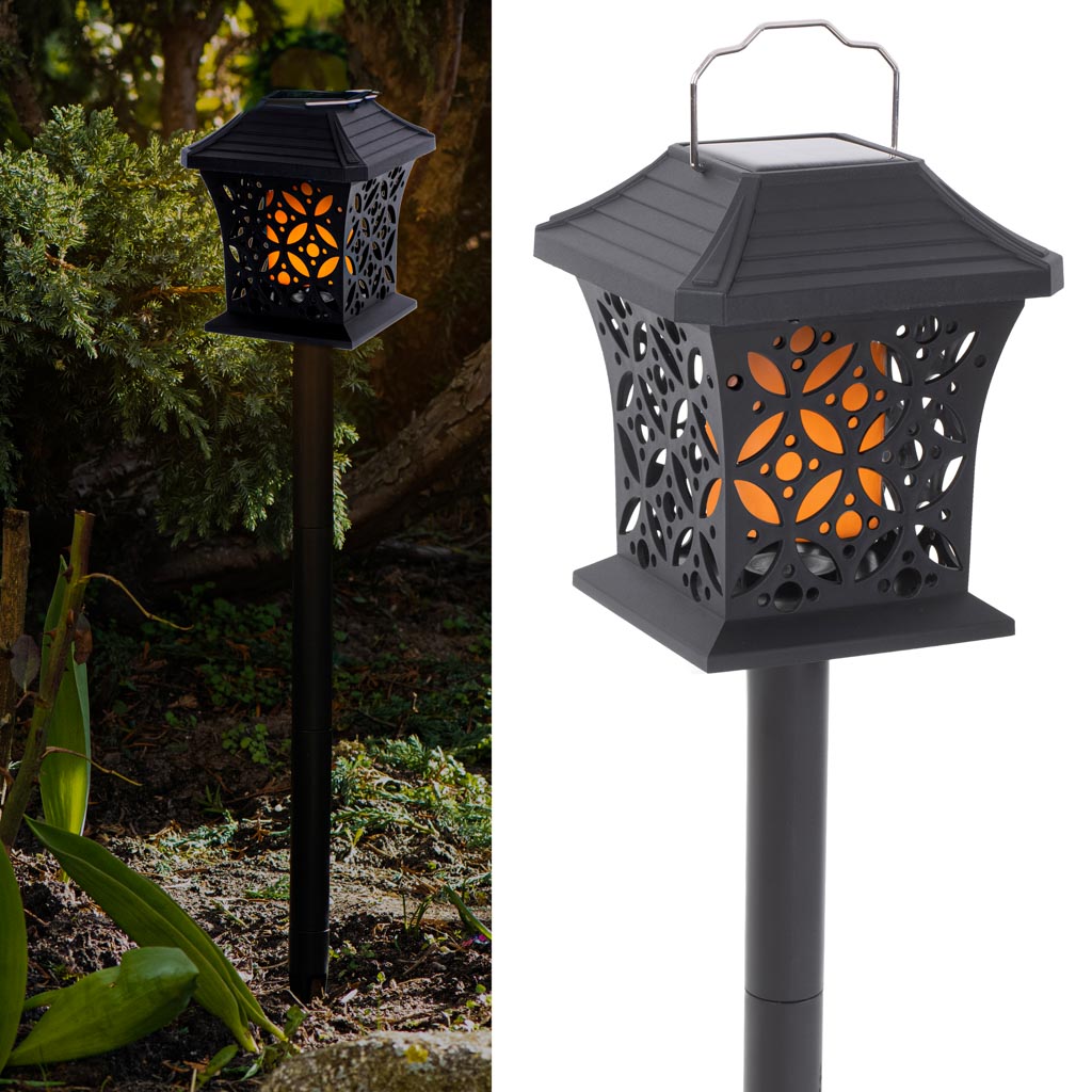 Lampa solara de exterior "COMBO" cu 12 LED-uri cu posibilitate de montaj la sol sau pe perete-4