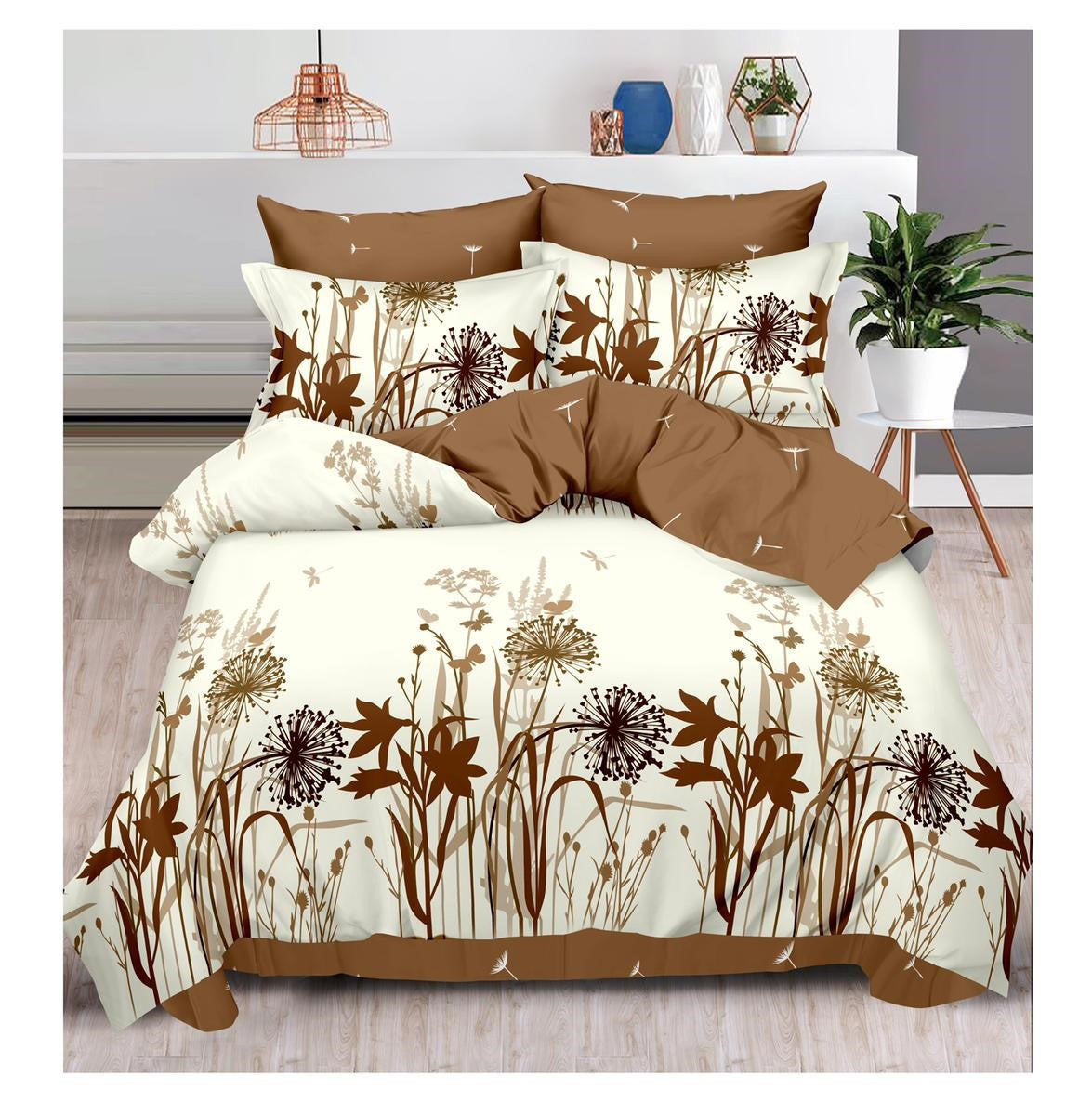 LENJERIE PAT DUBLU CU ELASTIC, MARO CU MODEL DE TOAMNA, 6 PIESE