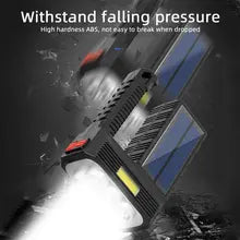 Lanternă LED portabilă solară reîncărcabilă prin USB